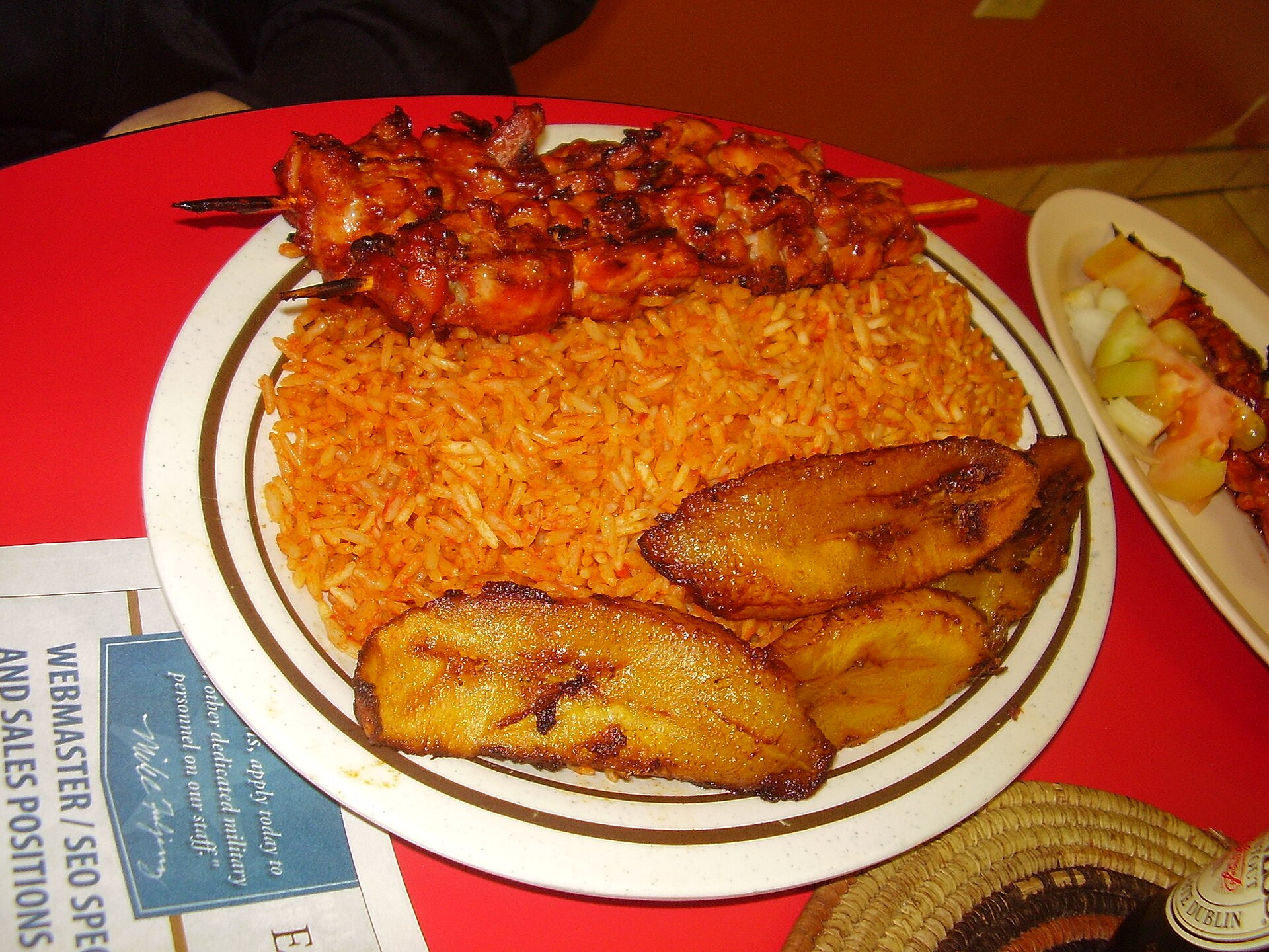 Suya Beef Rice, Loaded Fries & Rice